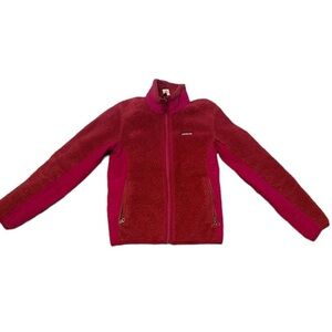 Patagonia pink Retro-X Fleece Jacket Small women’s retro-x wool zip up jacket